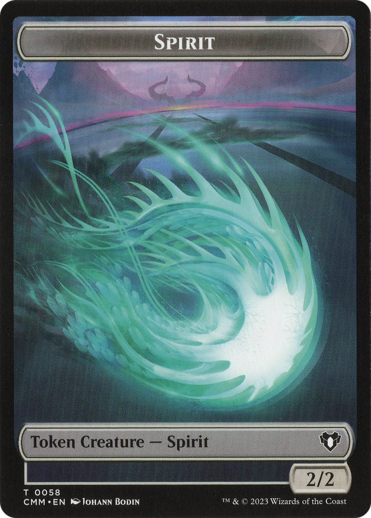 Image of Spirit (TCMM-058) - Commander Masters Tokens