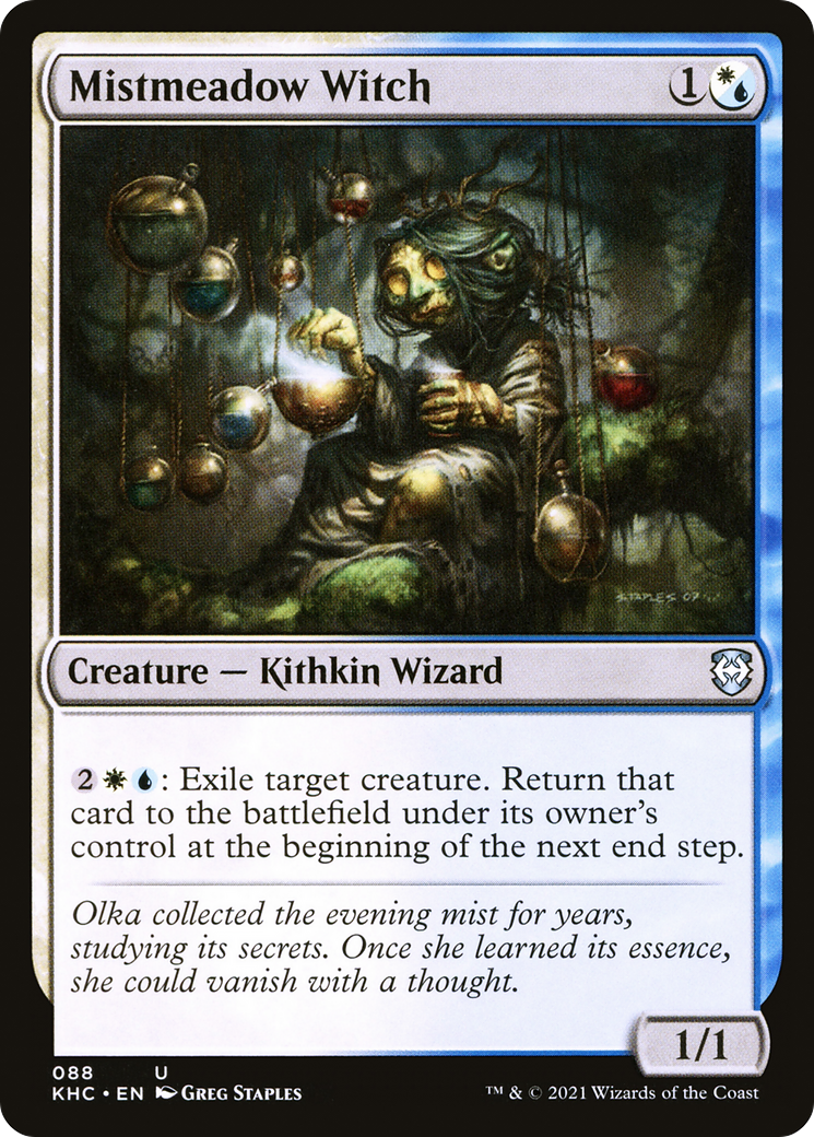 Image of Mistmeadow Witch (KHC-088) - Kaldheim Commander