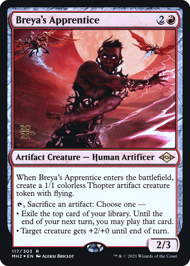 Image of Breya's Apprentice (PRE-117) - Modern Horizons 2 Promos Foil