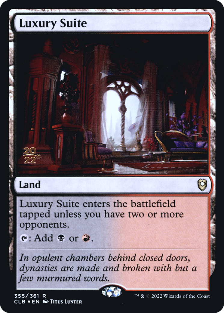 Image of Luxury Suite (PRE-355) - Battle for Baldur's Gate Promos Foil