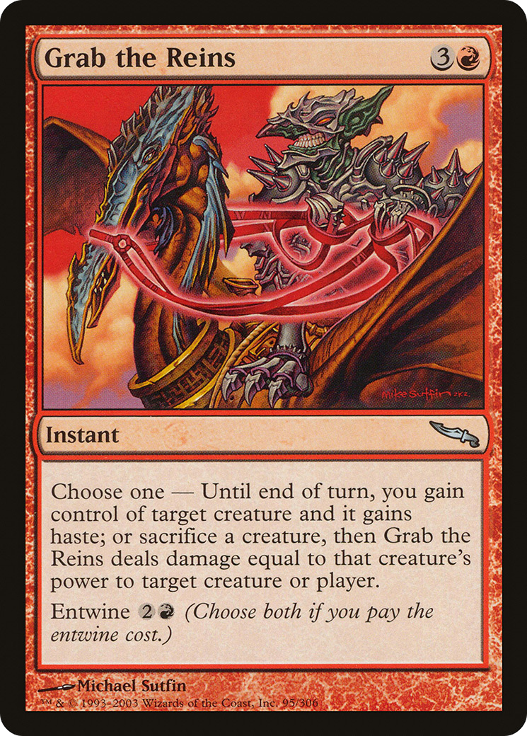 Image of Grab the Reins (MRD-095) - Mirrodin
