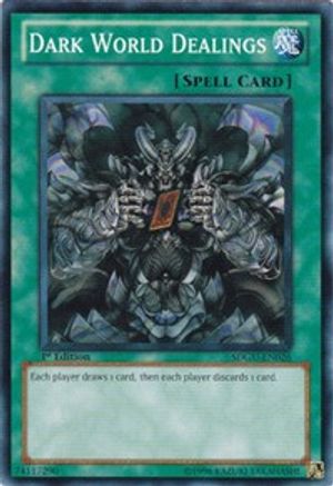 Image of Dark World Dealings (SDGU-EN026) - Structure Deck: Gates of the Underworld Unlimited