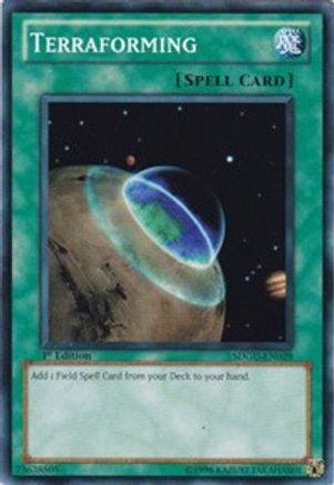 Image of Terraforming (SDGU-EN029) - Structure Deck: Gates of the Underworld 1st Edition