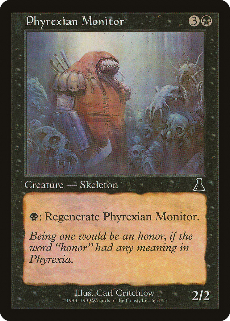 Image of Phyrexian Monitor (UDS-064) - Urza's Destiny Foil