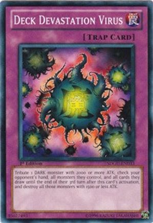 Image of Deck Devastation Virus (SDGU-EN033) - Structure Deck: Gates of the Underworld 1st Edition