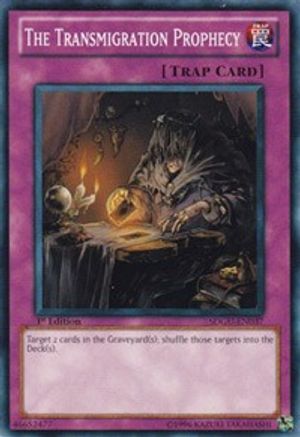 Image of The Transmigration Prophecy (SDGU-EN037) - Structure Deck: Gates of the Underworld 1st Edition