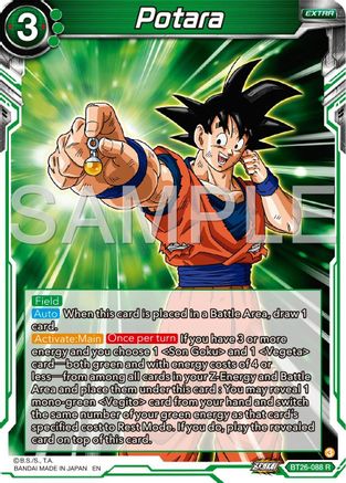 Image of Potara (BT26-088) - Ultimate Advent