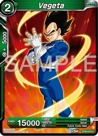 Image of Vegeta (BT26-073) - Ultimate Advent