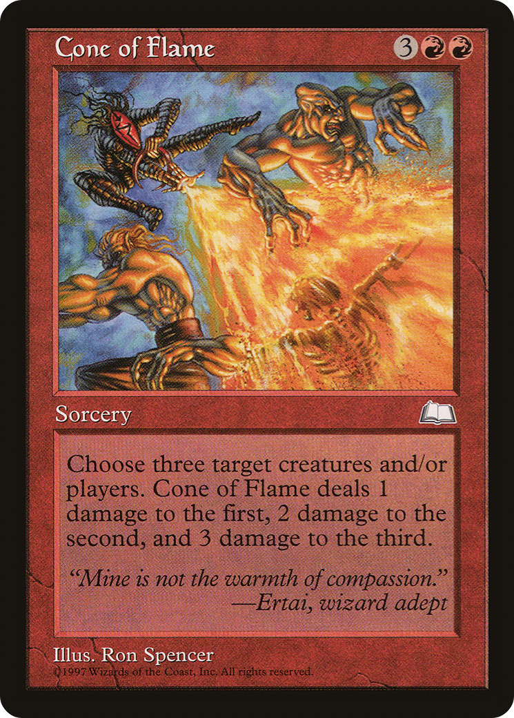 Image of Cone of Flame (WTH-) - Weatherlight
