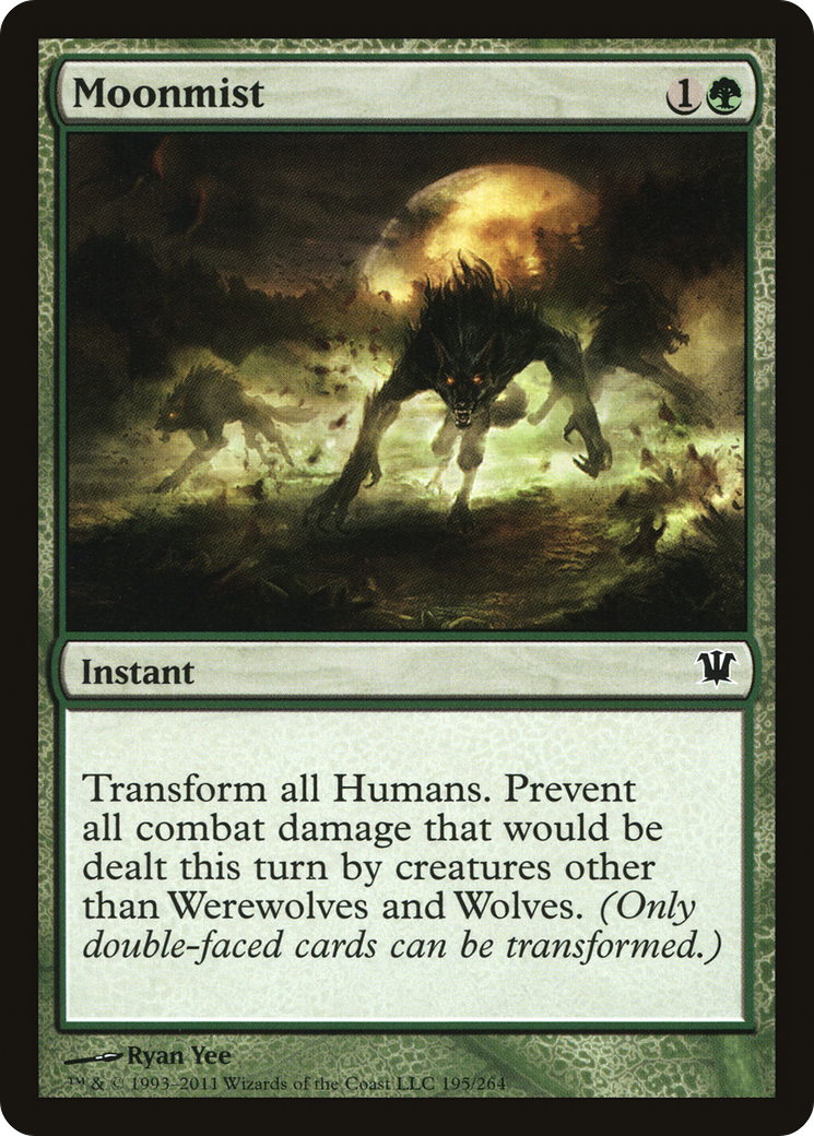 Image of Moonmist (ISD-195) - Innistrad Foil