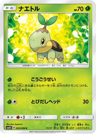 Image of Turtwig - 005/066 (005/066) - SM5S Ultra Sun