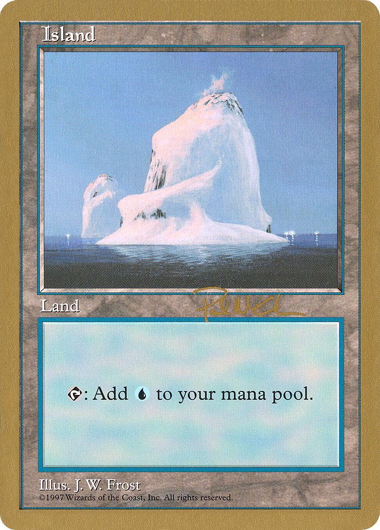 Image of Island (428) - 1997 Paul McCabe (5ED) (WCD-) - World Championship Decks 1997