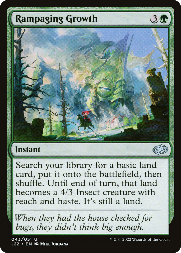 Image of Rampaging Growth (J22-043) - Jumpstart 2022