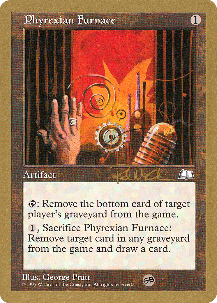 Image of Phyrexian Furnace - 1997 Paul McCabe (WTH) (SB) (WCD-) - World Championship Decks 1997