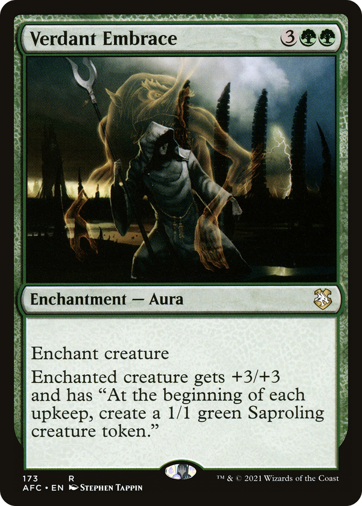 Image of Verdant Embrace (AFC-173) - Forgotten Realms Commander