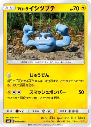 Image of Alolan Geodude - 033/095 (033/095) - SM9 Tag Bolt