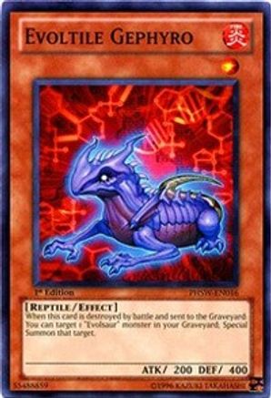 Image of Evoltile Gephyro (PHSW-EN016) - Photon Shockwave 1st Edition