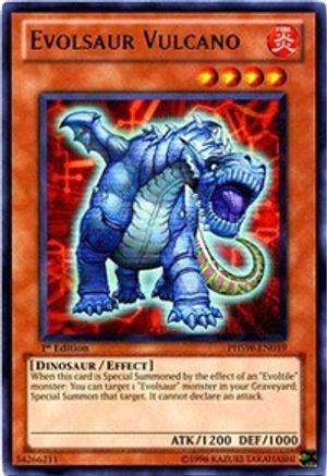 Image of Evolsaur Vulcano (PHSW-EN019) - Photon Shockwave 1st Edition