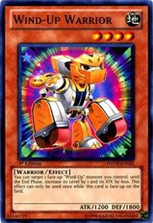 Image of Wind-Up Warrior (PHSW-EN022) - Photon Shockwave 1st Edition