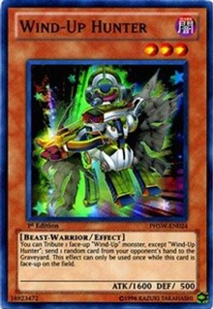 Image of Wind-Up Hunter (PHSW-EN024) - Photon Shockwave 1st Edition