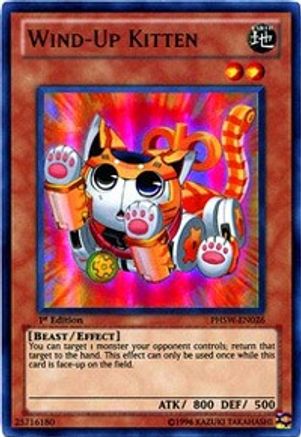 Image of Wind-Up Kitten (PHSW-EN026) - Photon Shockwave 1st Edition