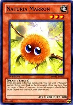 Image of Naturia Marron (PHSW-EN029) - Photon Shockwave 1st Edition
