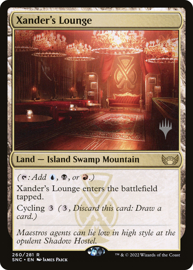 Image of Xander's Lounge (PPSNC-260) - Streets of New Capenna Promos