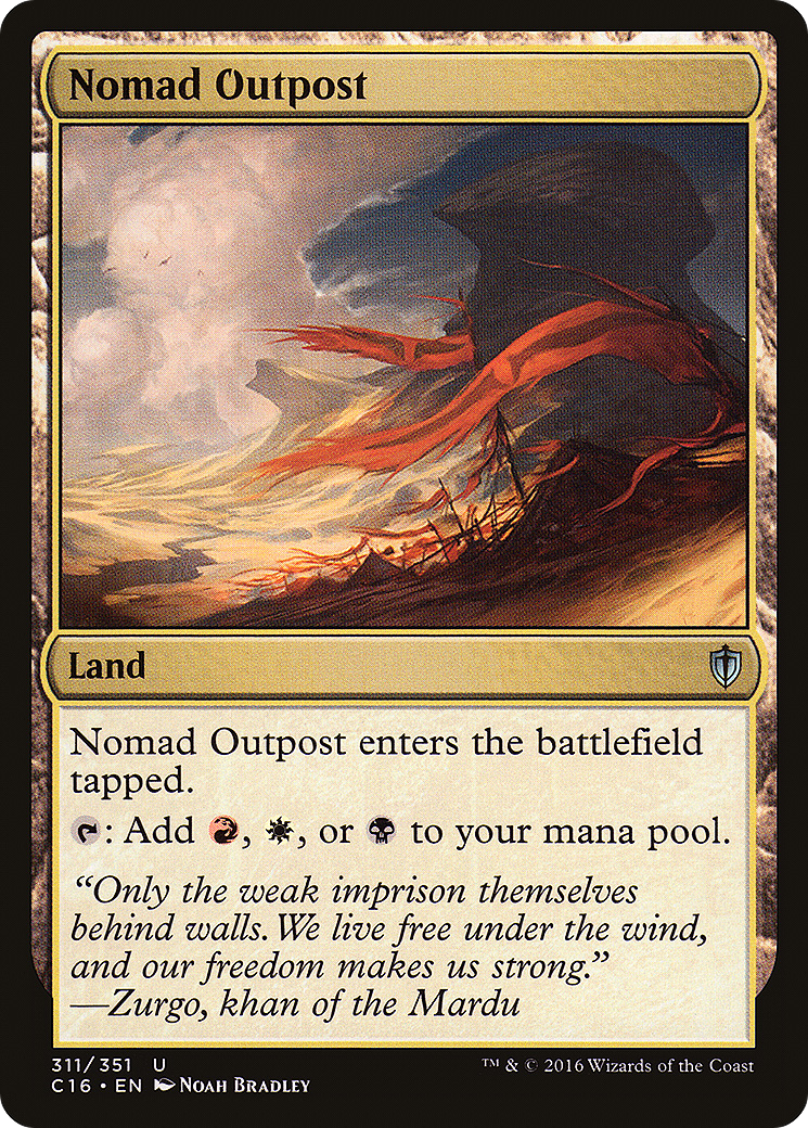 Image of Nomad Outpost (C16-311) - Commander 2016