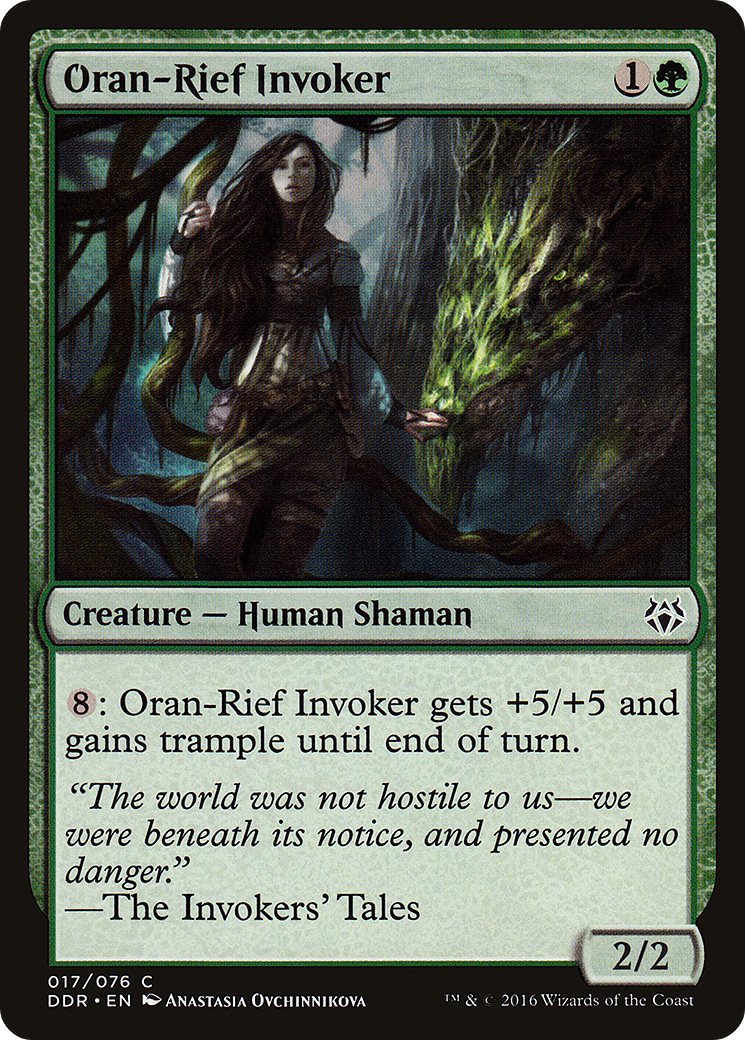 Image of Oran-Rief Invoker (DDR-017) - Duel Decks: Nissa vs. Ob Nixilis