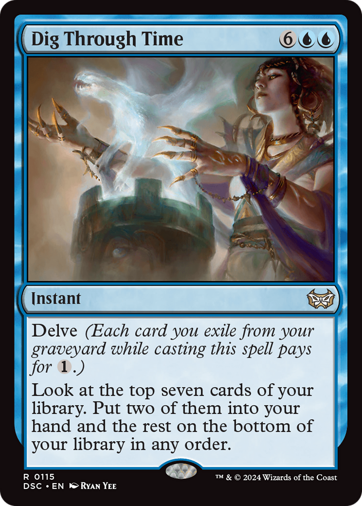 Image of Dig Through Time (DSC-115) - Duskmourn: House of Horror Commander