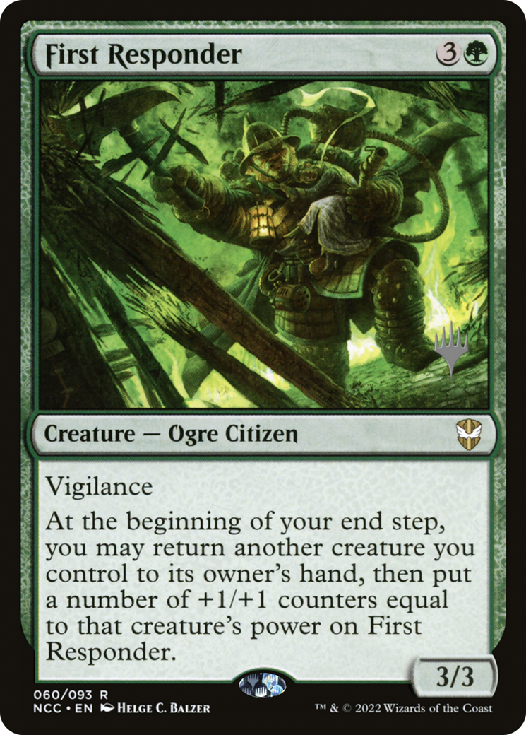 Image of First Responder (PPSNC-060) - New Capenna Commander Promos Foil