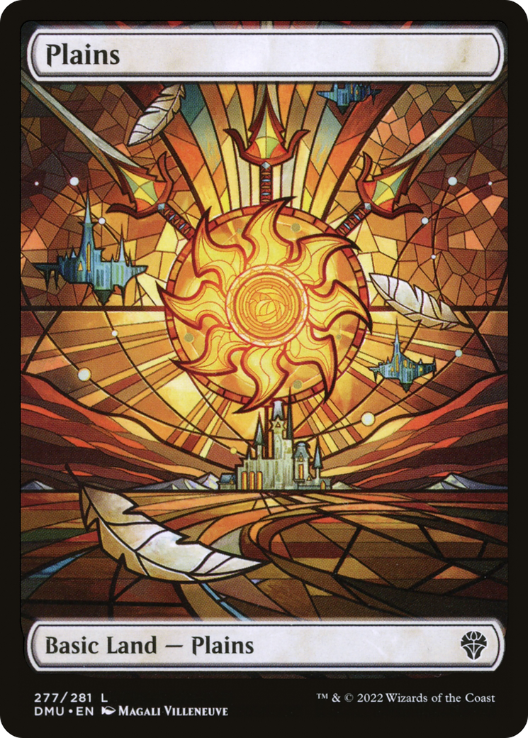 Image of Plains (Showcase) (DMU-277) - Dominaria United Foil