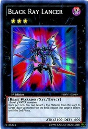 Image of Black Ray Lancer (PHSW-EN040) - Photon Shockwave 1st Edition