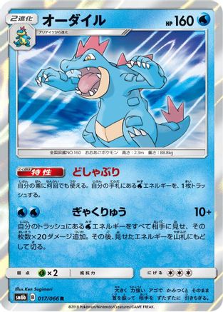Image of Feraligatr (017/066) - SM6b Champion Road Holofoil