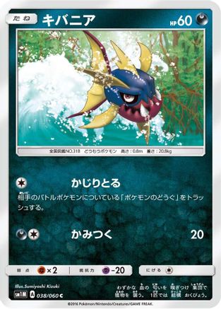 Image of Carvanha (038/060) - SM1M Collection Moon