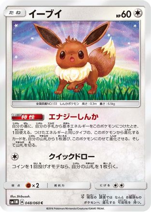 Image of Eevee (048/060) - SM1M Collection Moon