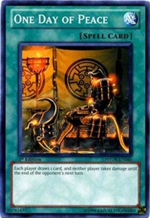 Image of One Day of Peace (PHSW-EN060) - Photon Shockwave 1st Edition