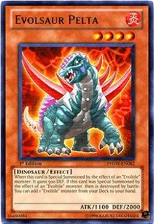 Image of Evolsaur Pelta (PHSW-EN082) - Photon Shockwave Unlimited
