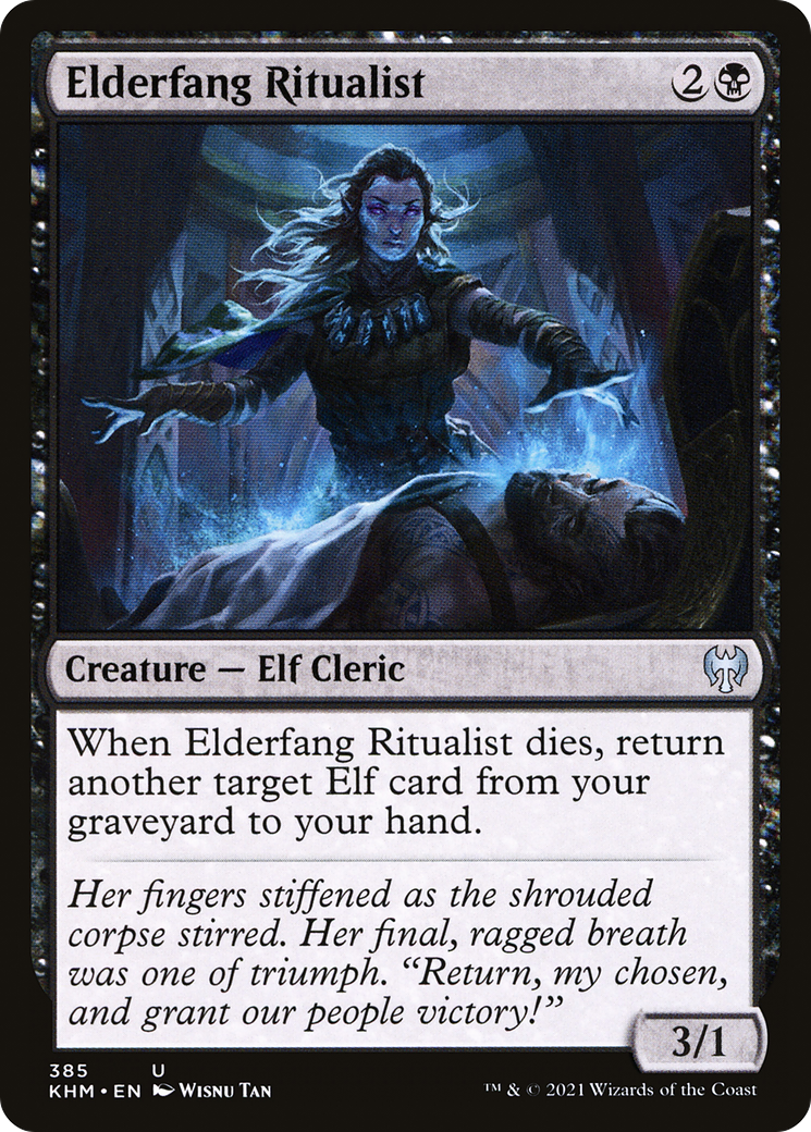 Image of Elderfang Ritualist (KHM-385) - Kaldheim