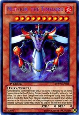 Image of Metaion, the Timelord (PHSW-EN098) - Photon Shockwave 1st Edition