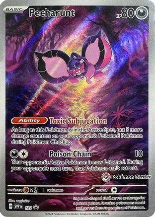 Image of Pecharunt (Pokemon Center Exclusive) 129  - Holofoil SV Scarlet & Violet Promo Cards - Promo