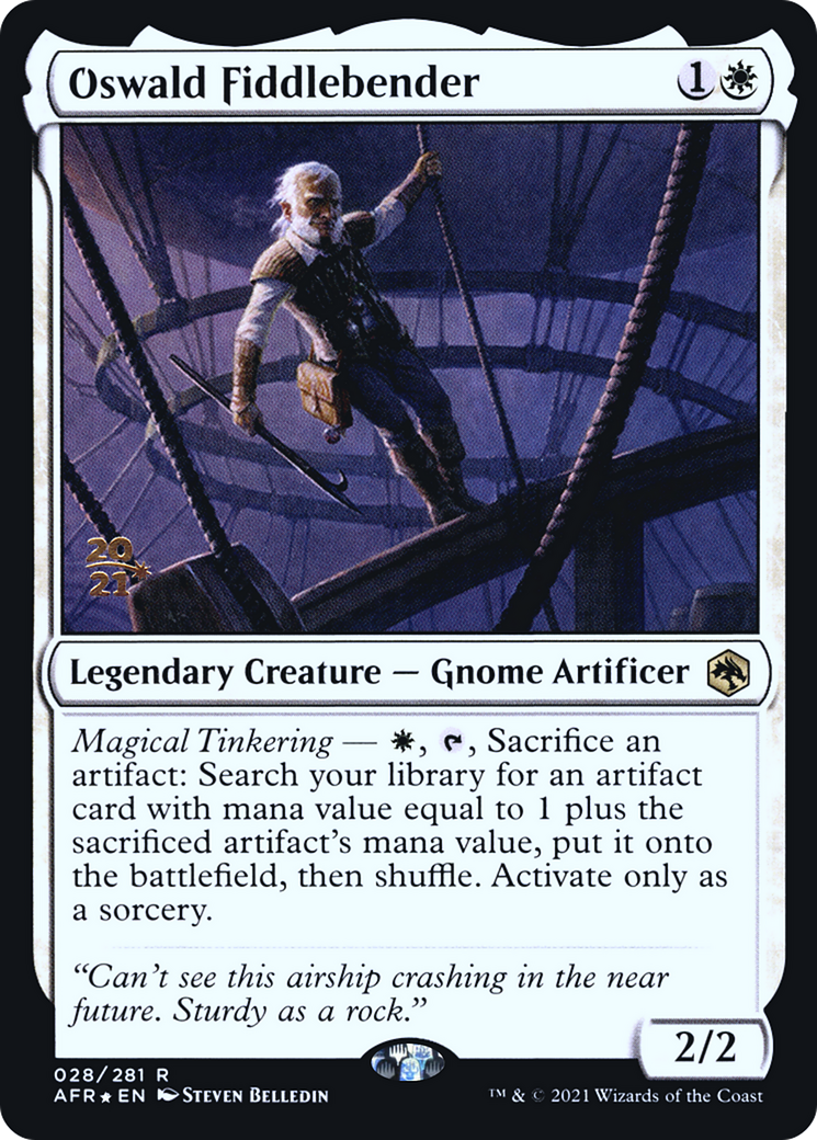 Image of Oswald Fiddlebender (PRE-28S) - Adventures in the Forgotten Realms Promos Foil