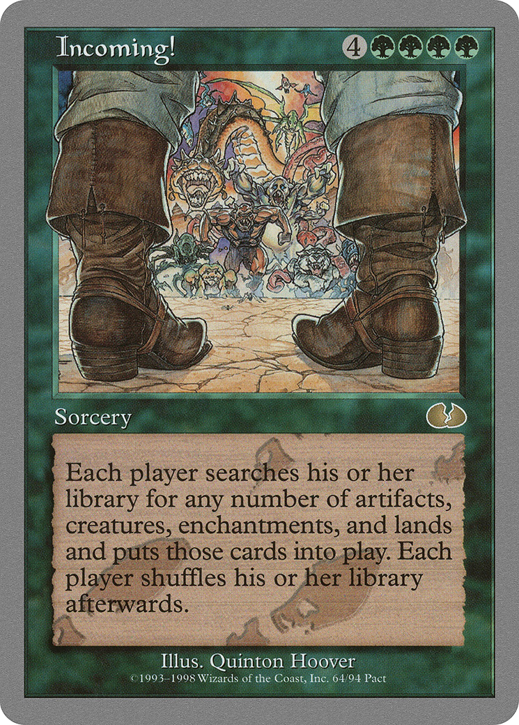 Image of Incoming! (UGL-064) - Unglued