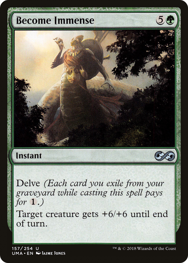 Image of Become Immense (UMA-157) - Ultimate Masters Foil