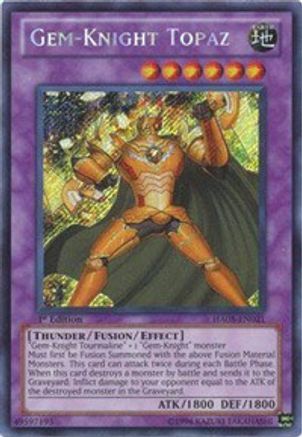Image of Gem-Knight Topaz (HA05-EN021) - Hidden Arsenal 5: Steelswarm Invasion Unlimited