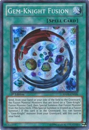 Image of Gem-Knight Fusion (HA05-EN026) - Hidden Arsenal 5: Steelswarm Invasion Unlimited