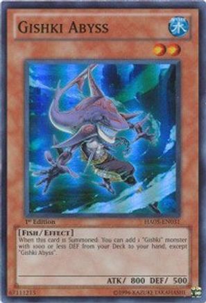 Image of Gishki Abyss (HA05-EN031) - Hidden Arsenal 5: Steelswarm Invasion 1st Edition