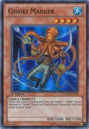 Image of Gishki Marker (HA05-EN033) - Hidden Arsenal 5: Steelswarm Invasion 1st Edition