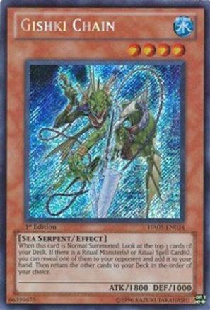 Image of Gishki Chain (HA05-EN034) - Hidden Arsenal 5: Steelswarm Invasion Unlimited