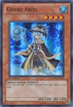 Image of Gishki Ariel (HA05-EN035) - Hidden Arsenal 5: Steelswarm Invasion 1st Edition